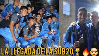 LA LLEGADA DE LOS CAMPEONES UNCAF 🏆SELECCION SUB20 DE GUATEMALA CAMPEONES🔥🤯