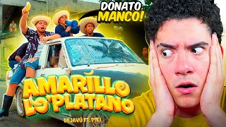 REACCIONANDO A AMARILLO LO PLATANO 🍌 LA CANCION DE Dejavu ft Piki | TheDonato Free Fire