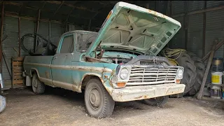 We Drive a Barn Find F250 From The Grave After 10+ Years!!