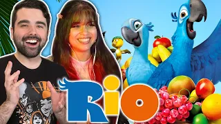 RIO IS AMAZING! Rio Movie Reaction First Time Watching! I WANNA PARTY