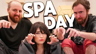 We Took Asmongold to a Day Spa