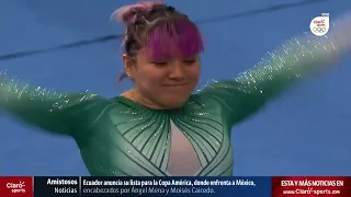 ¡ORO PARA LA MEXICANA! Alexa Moreno.