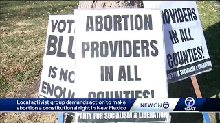 Activists Demand Action to Make Abortion Constitutional Right in New Mexico