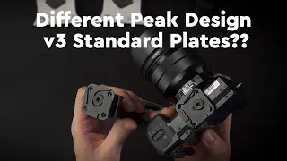 Different Peak Design v3 Standard Plates Comparison & Compatibility (a6600 & Sigma 16mm f1.4)