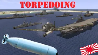 TORPEDOING every SHIP of the US FLEET!! | IL-2 1946 (Fails & Wins)