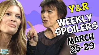 Young and the Restless Weekly Spoilers March 25-29: Jordan's Alive & Phyllis Plays Dirty! #yr