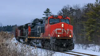 CN L507 Enters Waverley As It Begins Its Trip West