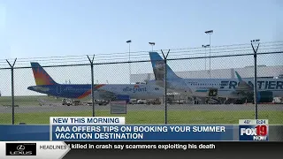 AAA offers tips on booking your summer vacation destination