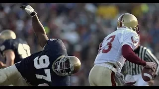 1993 #17 Boston College @ #1 Notre Dame No Huddle