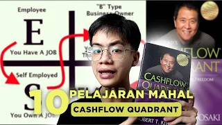 CASHFLOW KUADRAN | 10 Pelajaran Mahal Rich Dad Poor Dad Karya Robert T Kiyosaki