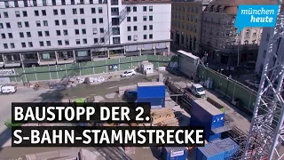 Kostenexplosion: Die Linke aus dem Rathaus fordern einen Baustopp der 2. S-Bahn-Stammstrecke