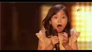 СУПЕР ГОЛОС!!! ПОЛУЧИЛА ЗОЛОТУЮ КНОПКУ ВТОРОЙ РАЗ! Celine Tam 9 Year Old  America's Got Talent 2017