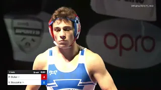 138 Lbs Final - Pj Duke, New York Vs Vince Bouzakis, Pennsylvania A9ab