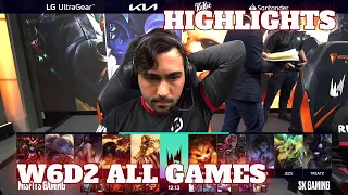 LEC W6D2 All Games Highlights | Week 6 Day 2 S12 LEC Summer 2022