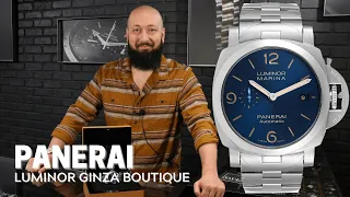 Panerai Luminor Marina 1950 Ginza Boutique Edition PAM 958 Watch Review | SwissWatchExpo