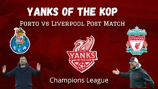 Porto vs Liverpool Post Match Analysis
