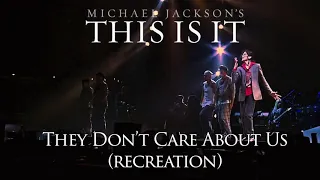 Michael Jackson's This Is It 2009 - Drill + They Don't Care About Us Studio Version (Recreation)