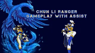Power Rangers Legacy Wars Chun LI ranger gameplay with assist