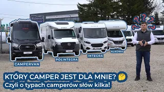 KTÓRY CAMPER JEST DLA MNIE? 🤔 Czyli o typach camperów słów kilka!