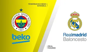 Fenerbahce Beko Istanbul - Real Madrid Highlights |Turkish Airlines EuroLeague, RS Round 34