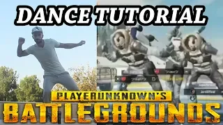PUBG Dance Moves in Real Life | How to pubg dance emotes tutorial Locking Style