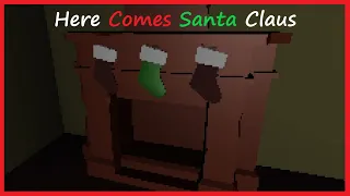 Here Comes Santa Claus (Both Endings) - Indie Horror Game - No Commentary