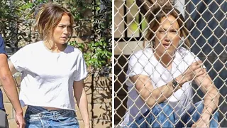 Jennifer Lopez Cheers On Daughter Emme At Her Baseball Game