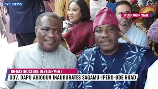 Governor Abiodun Inaugurates Sagamu-Iperu-Ode Road