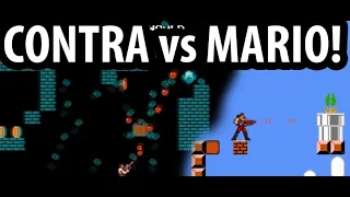 CONTRA & Megaman vs Mario (NES)