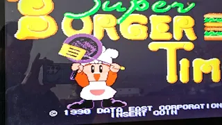 Arcade Gamer - Super Burger Time 1990 - Date East - Livestream