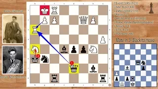 A great Queen sacrifice to defend King | Lilienthal vs nezhmetdinov (1954)
