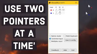 USE TWO MICE/KEYBOARD AT A TIME ON ONE DESKTOP 2020