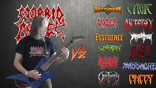 Trey Azagthoth (Morbid Angel) VS All (Death Metal Guitar Riffs Battle)