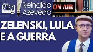 Reinaldo: Zelenski discursa e demonstra, sem querer, por que Lula está certo sobre a guerra