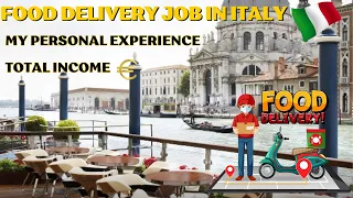 Food Delivery job in Italy, Income & Difficulties  | I share my Personal experience #italy #milan