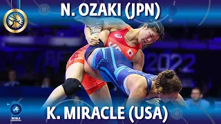 Nonoka Ozaki (JPN) vs Kayla Miracle (USA) - Final // World Championships 2022 // 62kg