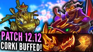 What Happens When Riot BUFFS Corki...  | Teamfight Tactics Set 7 Patch 12.12