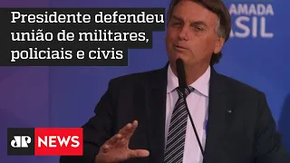 Bolsonaro diz que os "inimigos também estão em gabinetes"