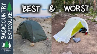 The BEST and WORST Tents Of 2020!