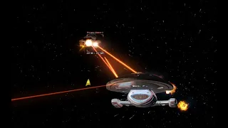 Star Trek Bridge Commander: Voyager vs Hirogen Hunters
