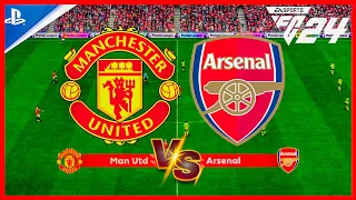 EA FC 24 - Man United vs Arsenal | Premier League 23/24