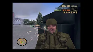 Grand Theft Auto 3 (2001) | Police, FBI & Army Shootout  | Shoreside Vale Safehouse