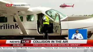 Dash 8 collided with Safarilink Aircraft leaving 2 people and a pilot dead