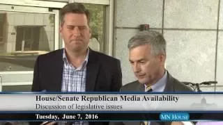 House Republican; House/Senate Republican Media Availabilities  6/7/16