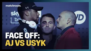 FIRST HEAD TO HEAD: Anthony Joshua vs Oleksandr Usyk