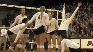 Gopher Volleyball: 2016 Postseason Movitational (CMM Productions)