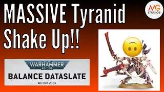 BIG Tyranid Changes BEFORE the Codex! | Warhammer 40k 10th Ed