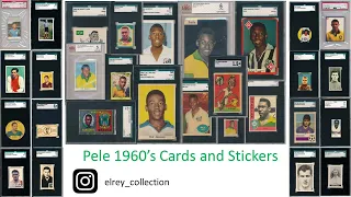 Pele's 1960's Soccer Cards and Stickers