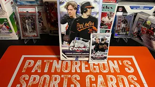 Release Day! 2023 Topps Chrome Baseball Hobby Box - Double Negatives & Error RC Card!