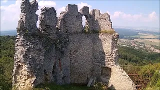 Zřícenina hradu Korlátko - Slovensko - Korlátko castle ruins - Slovakia